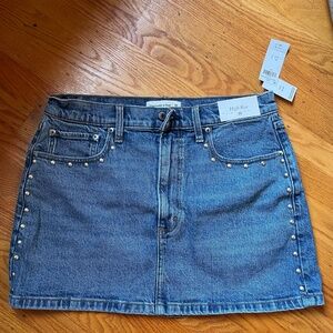 Abercrombie & Fitch NWT Denim Skirt